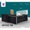Προστατευτικό Plexiglass για Γραφείο – Stand Office 120 – 5mm