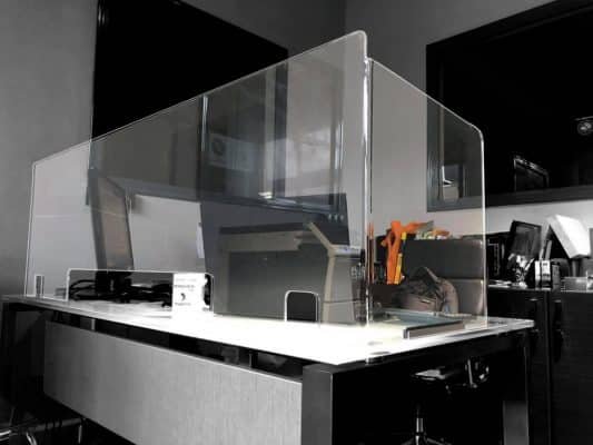Προστατευτικό Plexiglass για Γραφείο – Stand Office – 5mm