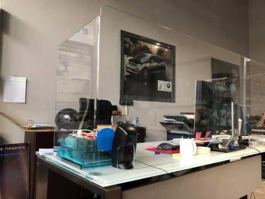 Προστατευτικό Plexiglass για Γραφείο – Stand Office – 5mm
