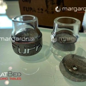 FUPA Pyrex glass cup kit titanium ring