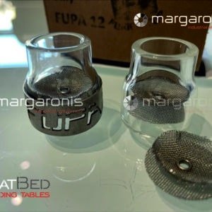 FUPA Pyrex glass cup kit titanium ring