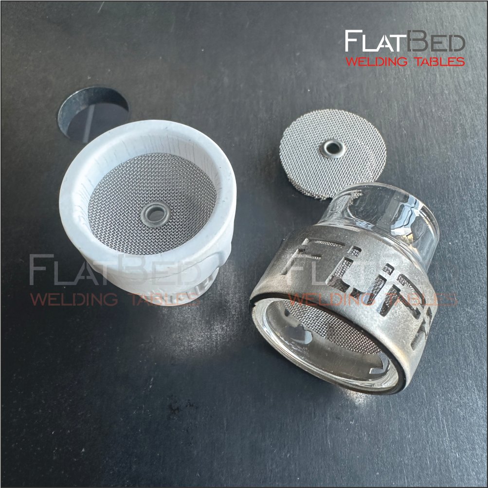 FUPA 12 Pyrex glass with Titanium Ring & Ceramic cup set - Image 4