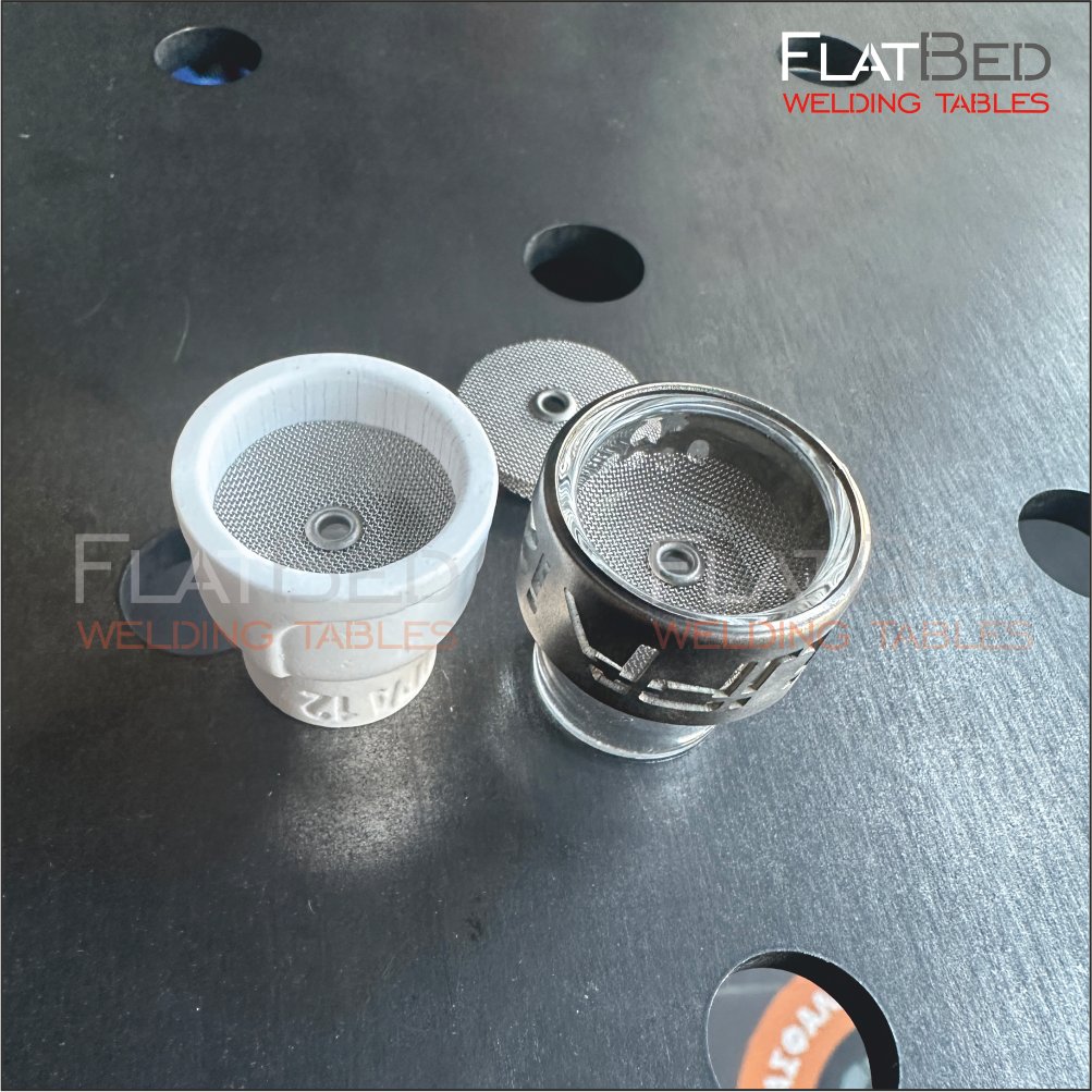 FUPA 12 Pyrex glass with Titanium Ring & Ceramic cup set - Image 3