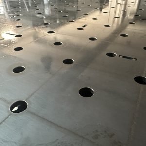 Alternative view of Τραπέζι συγκόλλησης FLATBED  100×100cm 100x100mm GRID