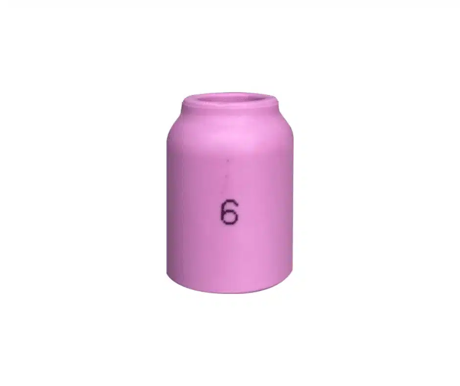 Κεραμικό τσιμπίδας Tig για gas lens No 6